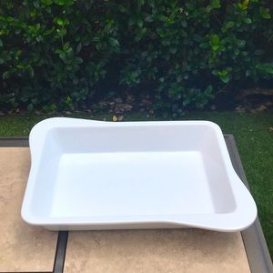 Offset handle 9” x 13” baker/casserole